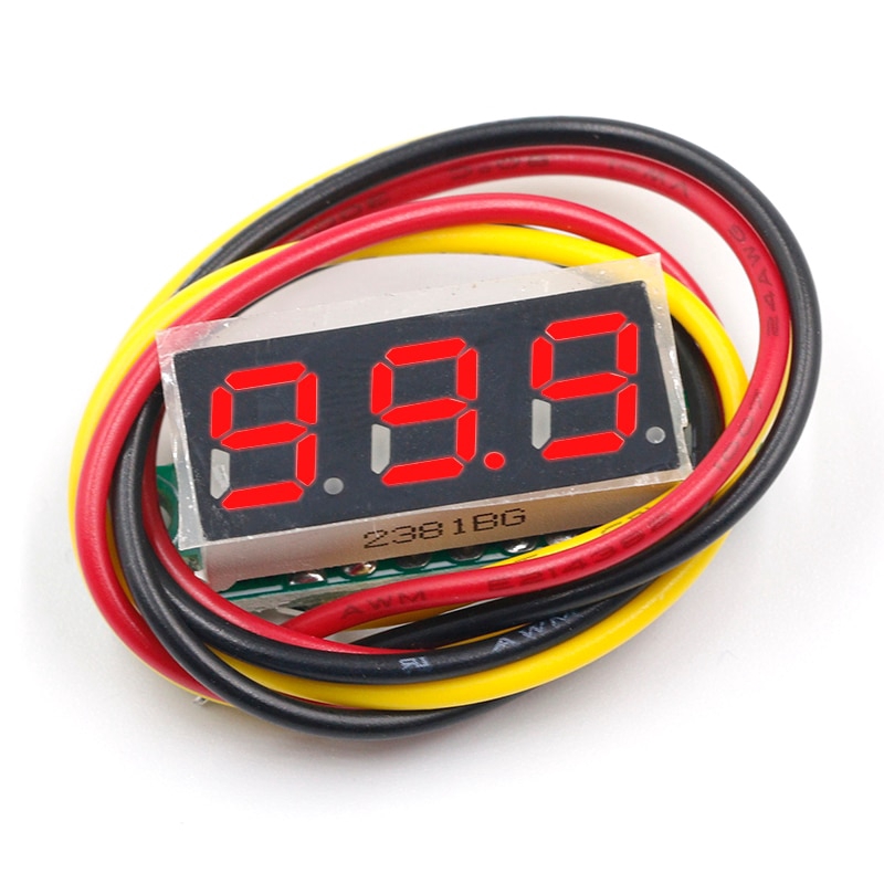 Vôn Kế Kỹ Thuật Số dc4.5v-30v 0.28 inch 0-100v