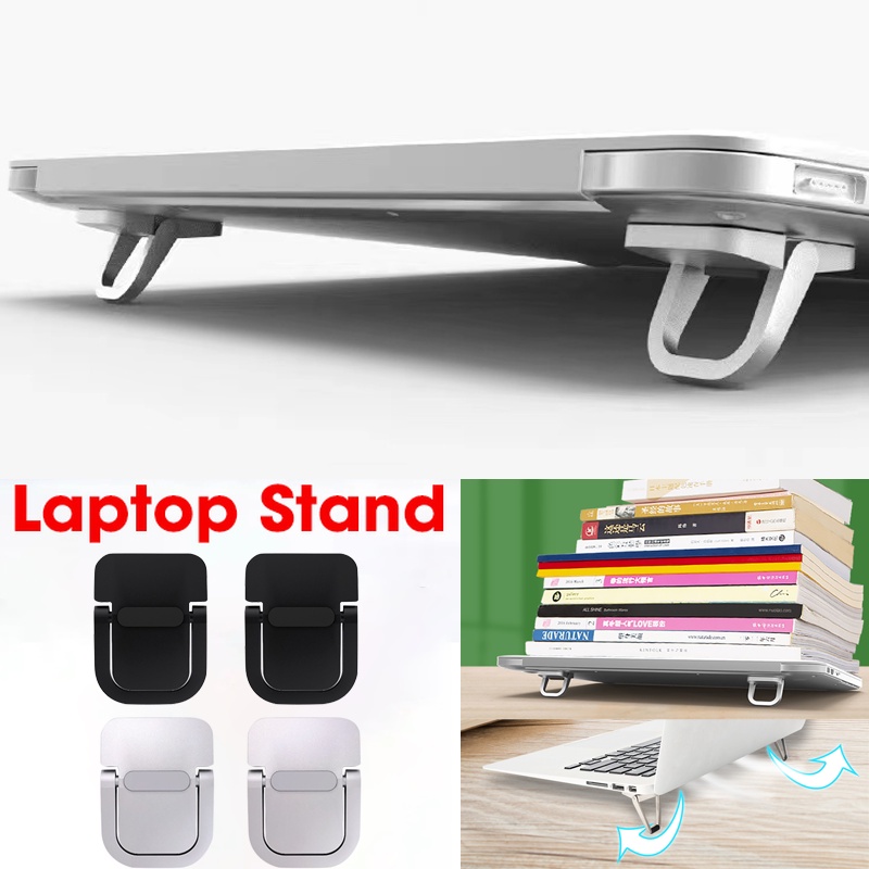 Giá Đỡ Laptop Mini Bằng Hợp Kim Nhôm Có Thể Gấp Gọn Tiện Dụng