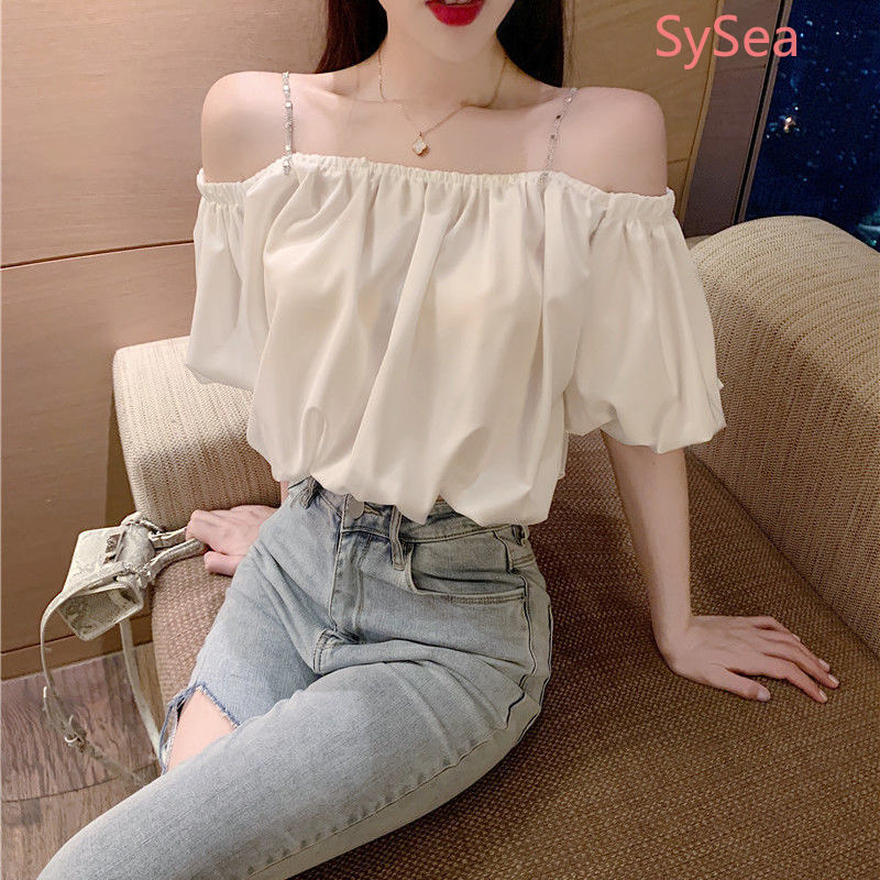 Áo tank top thiết kế trễ vai quyến rũ