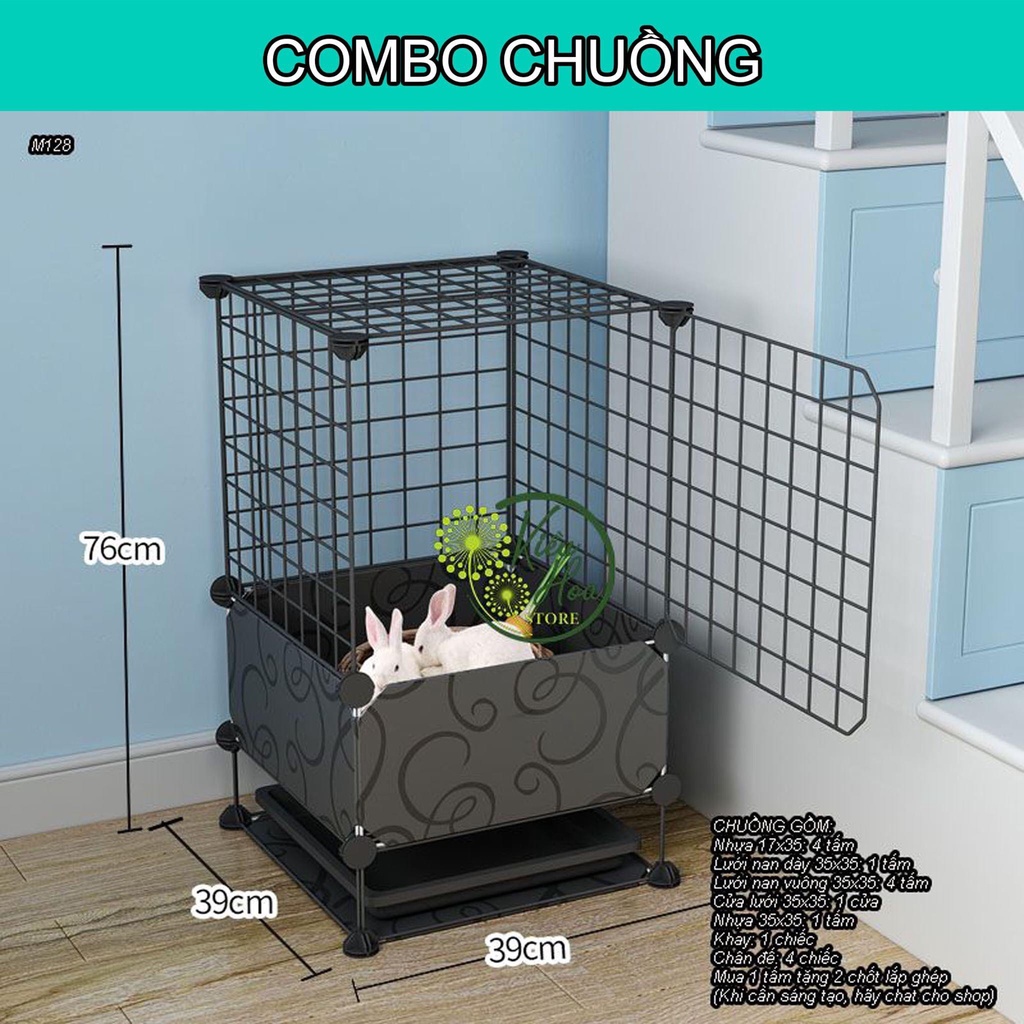 [SỈ SLL] Lưới Sắt Lắp Tủ, Kệ, Chuồng Chó, Chuồng Mèo, Thỏ Chim (có tặng chốt gắn)