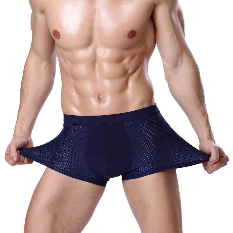 COMBO 5 QUẦN LÓT NAM, QUẦN BOXER THÔNG HƠI 6028