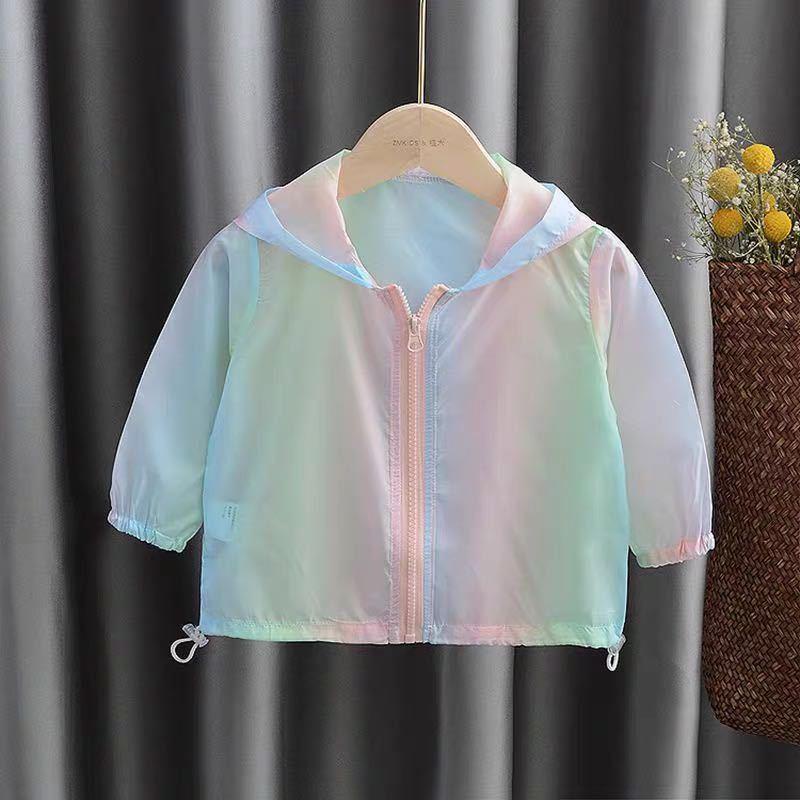 Áo Khoác Chống Nắng Tia Cực Tím Mỏng Thoáng Khí Thoải Mái Thời Trang Mùa Hè 2020 Cho Bé Gái