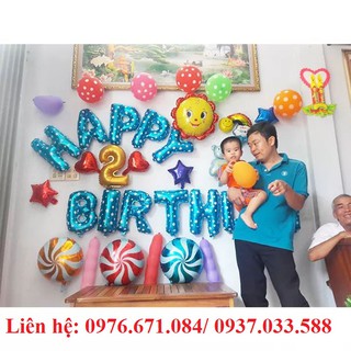 Sét bóng trang trí sinh nhật