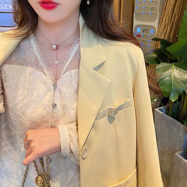 Áo Nữ Tay Dài Phối Ren Thời Trang  tao bao