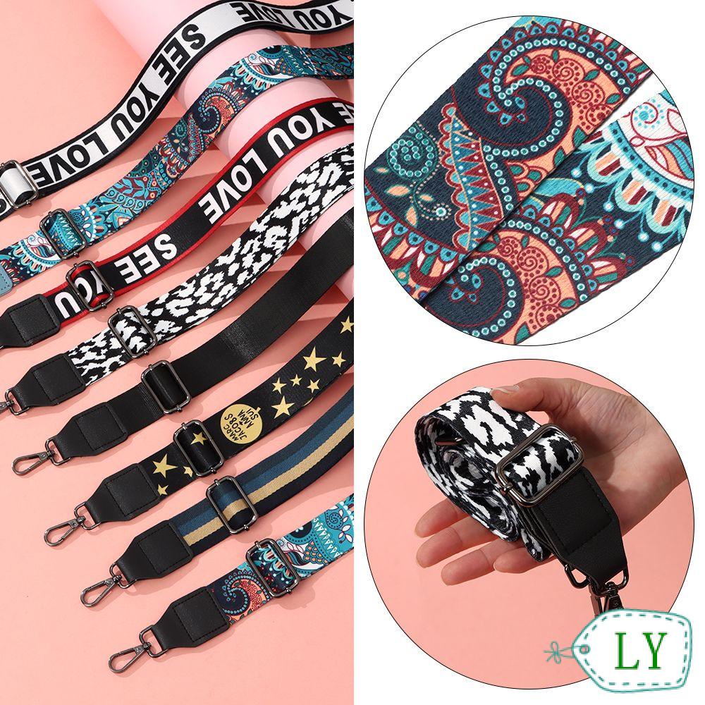 Dây đeo túi xách thay thế bằng nylon bản rộng có thể điều chỉnh thời trang cho nữ