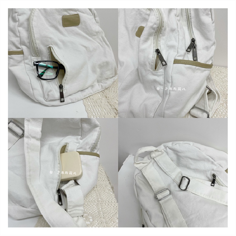 Ba Lô Vải Đi Học Phong Cách Nhật Bản Cho Nữ