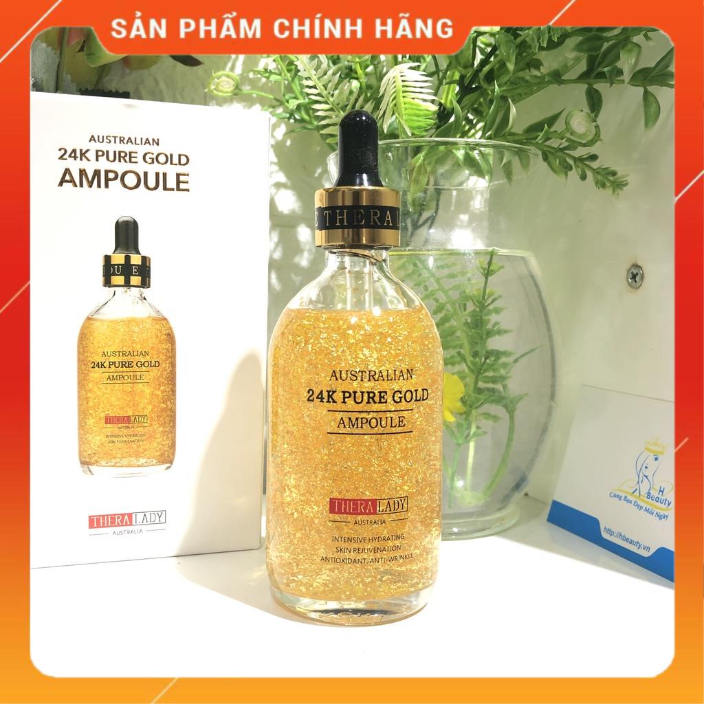 Serum Tinh Chất Vàng 24k Pure Gold Ampoule Thera Lady 100ml (Date mới nhất) - Xuất xứ Úc #Tomstore19