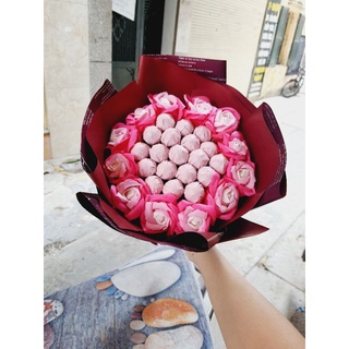 bó hoa kẹo mút ngọt ngào