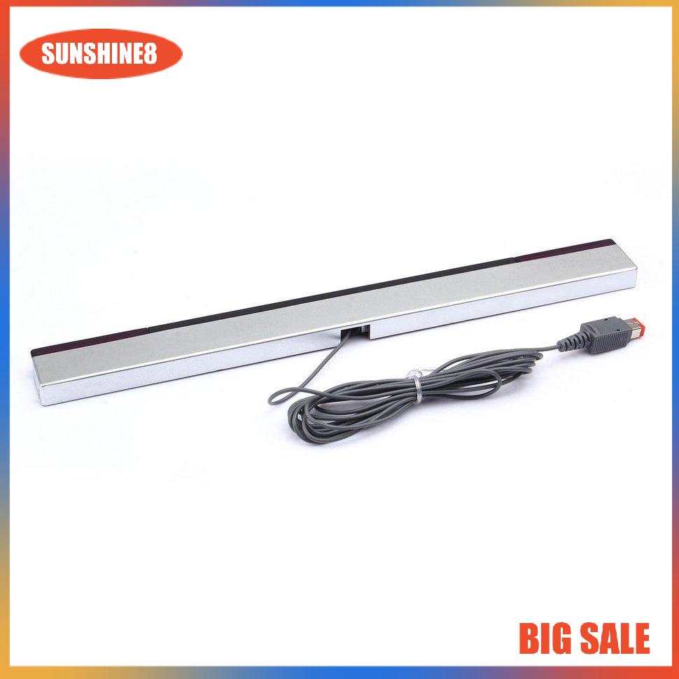【SUN】Wired Motion Sensor Remote Infrared Ray IR Inductor Bar For Nintend Wii