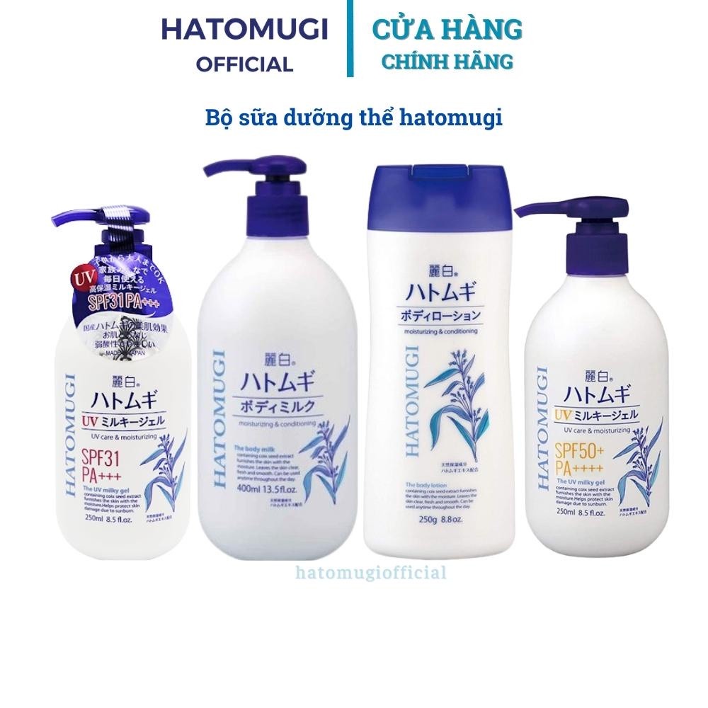 [ Chất lượng ] Sữa Dưỡng thể Trắng Body + Chống Nắng Hatomugi cao cấp