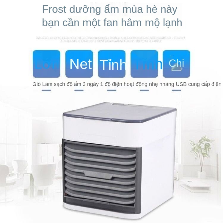Máy làm mát không khí công nghệ đen của Mỹ tiết kiệm điện thông minh Máy lạnh mini làm mát nhanh văn phòng gia đình tủ l