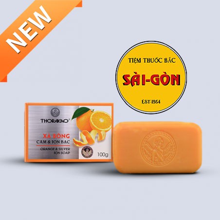 THORAKAO Xà Bông Bồ Kết ION Bạc 100g