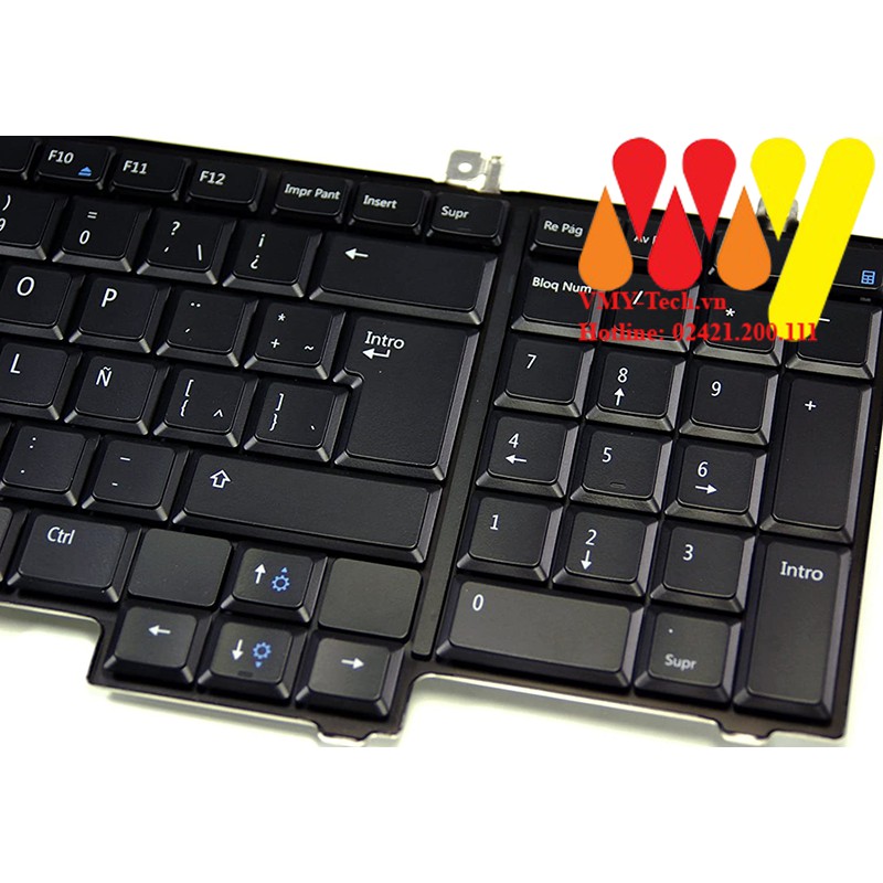 Bàn phím Laptop Dell Sutido 1735 1736 1737 PP31L NEW 100%