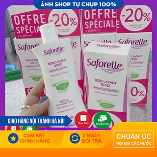 Dung dịch vệ sinh phụ nữ saforelle soin lavant doux 250ml - xuất xứ pháp