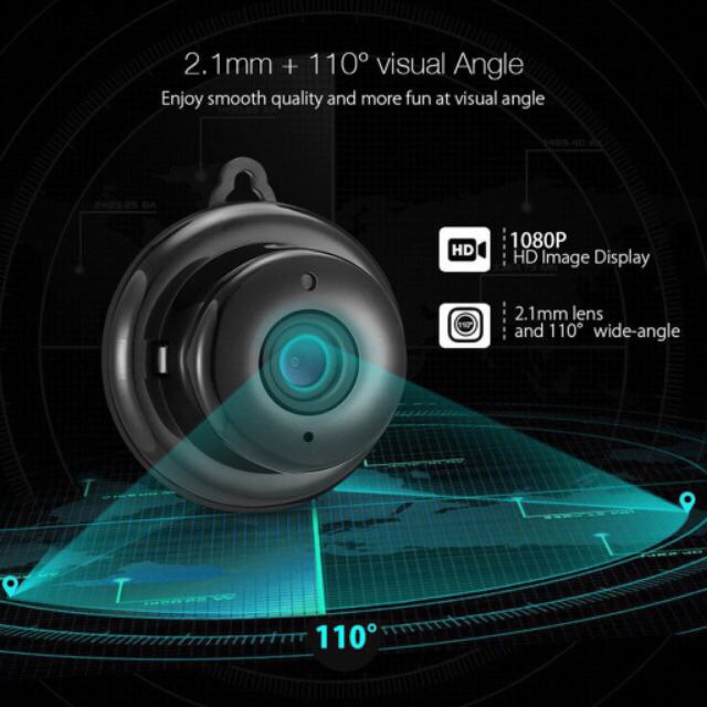 Camera Wifi giám sám sát không Dây Camera Giám sát HD 1080P V380