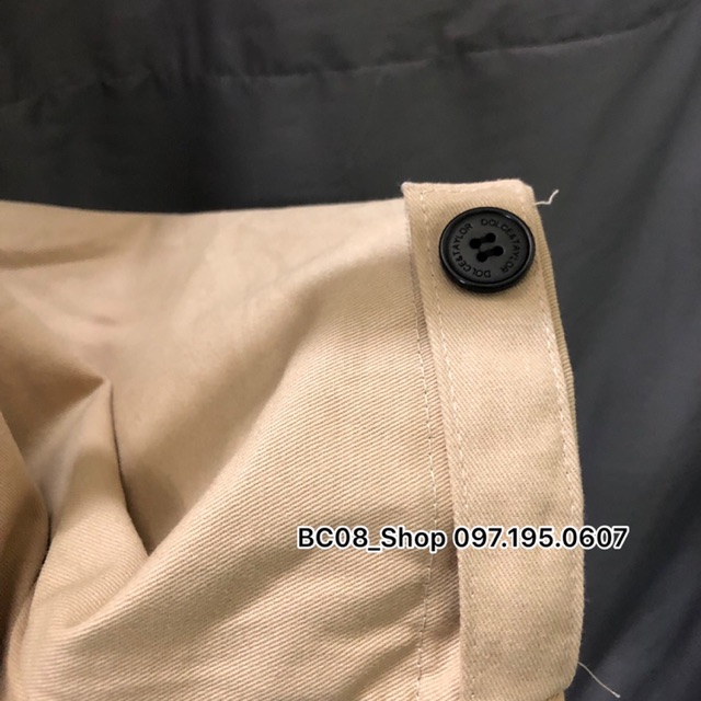 Áo khoác KAKI JACKET Tay Phồng unisex 2 màu