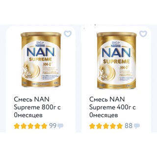 Sữa NAN NGA SUPERME HMO 400gr/800gr