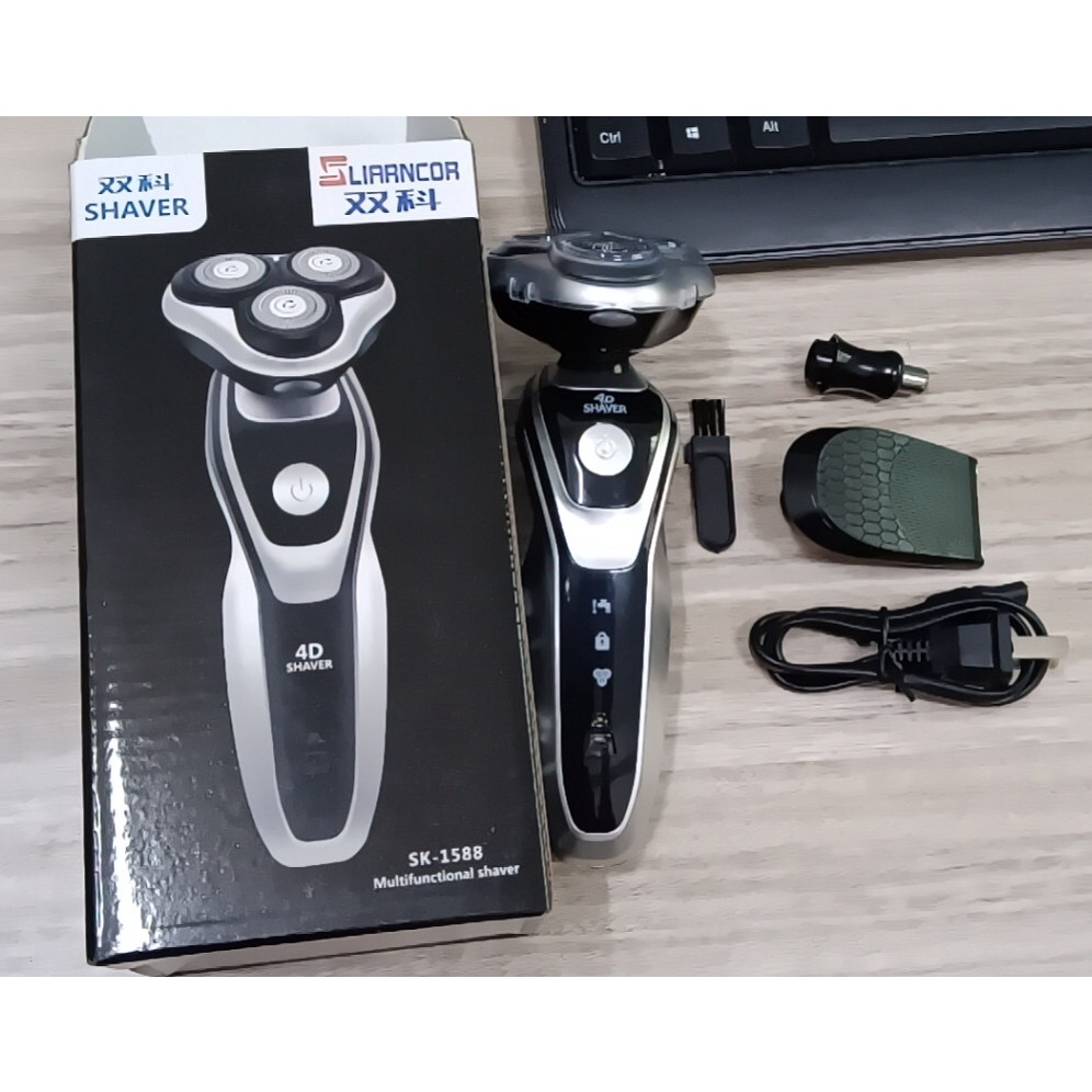 Máy cạo râu INVESTER.OFFICIAL  Máy cạo râu đa năng Shaver sk1588 cạo không đau rát, Thông minh chống nước