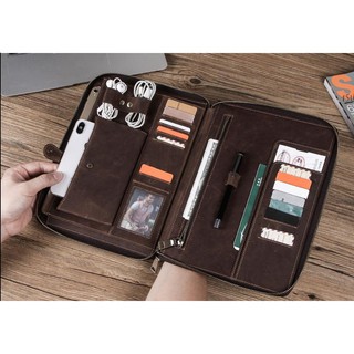 Túi da đựng iPad 10.5 Padfolio chất liệu da bò 🍀 𝐅𝐑𝐄𝐄𝐒𝐇𝐈𝐏 🍀