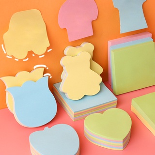 Set 100 tờ giấy ghi chú thiết kế nhiều kiểu dáng đáng yêu chất lượng cao
