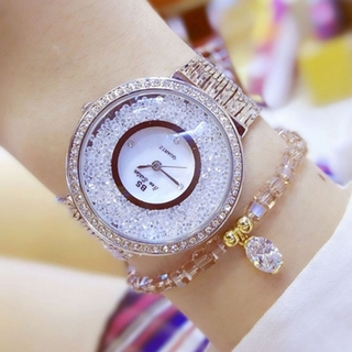  Đồng Hồ Đeo Tay Dây Xích bs Chất Lượng Cao Cho Nữ 