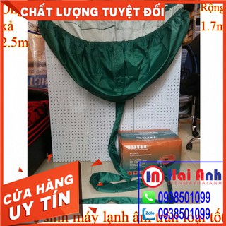 Túi trùm vệ sinh máy lạnh âm trần - dài 3 mét, đuôi 2.5m, rộng 1.7m, vải tốt, không bám nước, độ bền cao sử dụng dài lâu