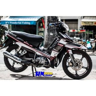 Tem Trùm Đen Trắng Chỉ Đỏ GP