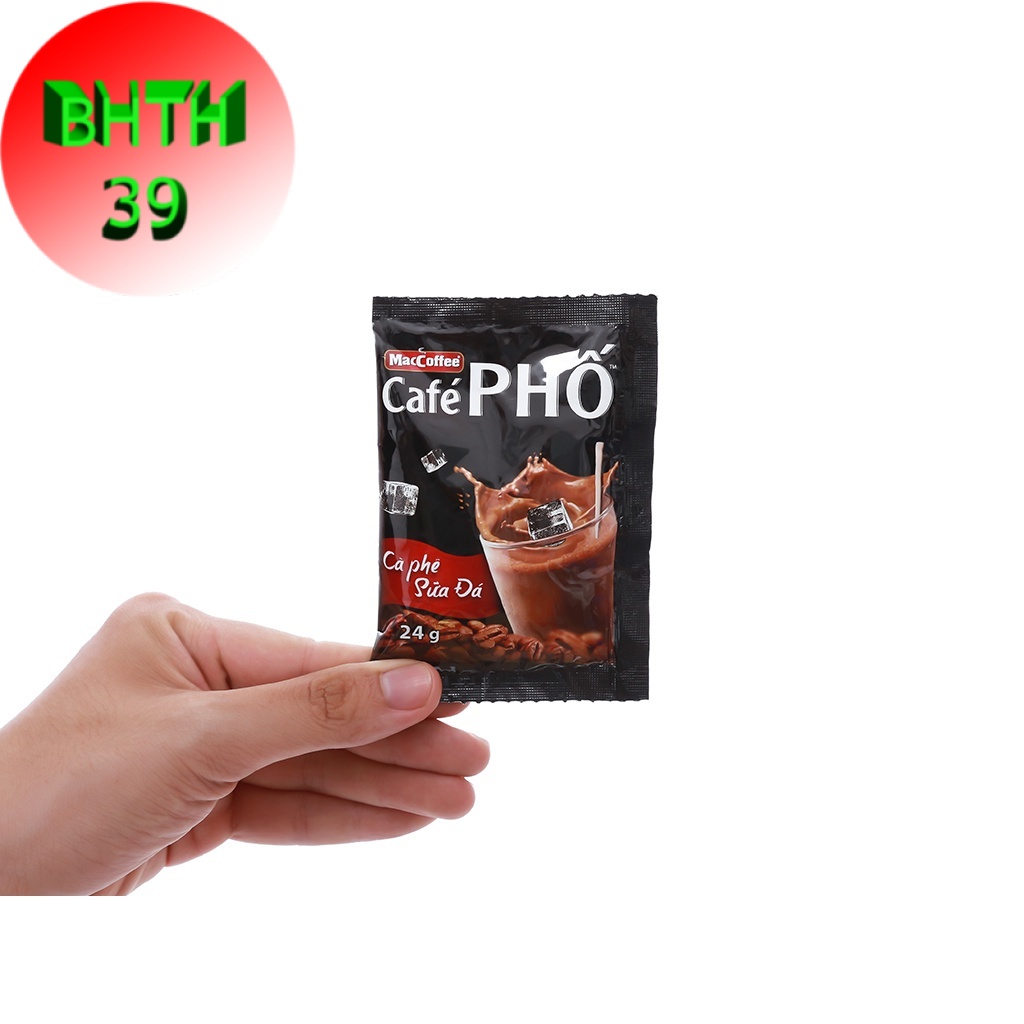 Cà phê sữa đá Cafe Phố 720g (30 gói x 24g)