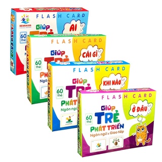 Bộ Thẻ Học Flashcard Giúp Trẻ Phát Triển Ngôn Ngữ Và Giao Tiếp
