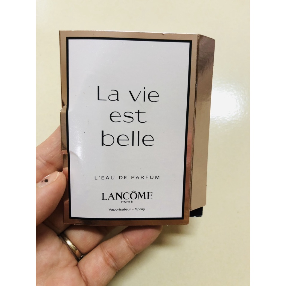 [CÓ BILL US] LANCOME Sample mẫu thử Vial nước hoa Sang Trọng Cuốn Hút Lancôme La vie Eaude Parfum 1,2ml
