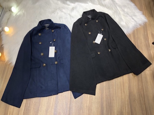 Áo dạ CAPE- áo dạ choàng hàng 2 lớp chất đẹp có dây đai 058 | BigBuy360 - bigbuy360.vn