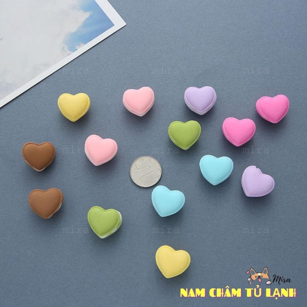 Nam Châm Tủ Lạnh 3D Hình Trái Tim Màu Love Trang Trí Bàn Học, Bàn Làm Việc, Đính Note MIRA-3D68004