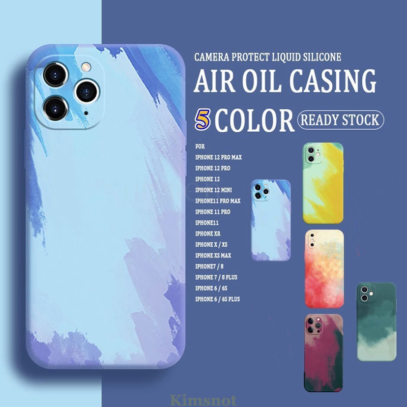 Ốp Điện Thoại Chống Rơi Họa Tiết Tranh Sơn Dầu Dễ Thương Cho Oppo Realmi 5 5i Realmi C3 6i 5pro 6pro Realmi7 Xt X2