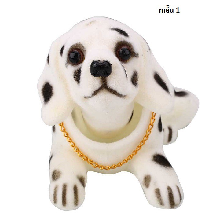 Chó gật gù trang trí xe hơi OT1