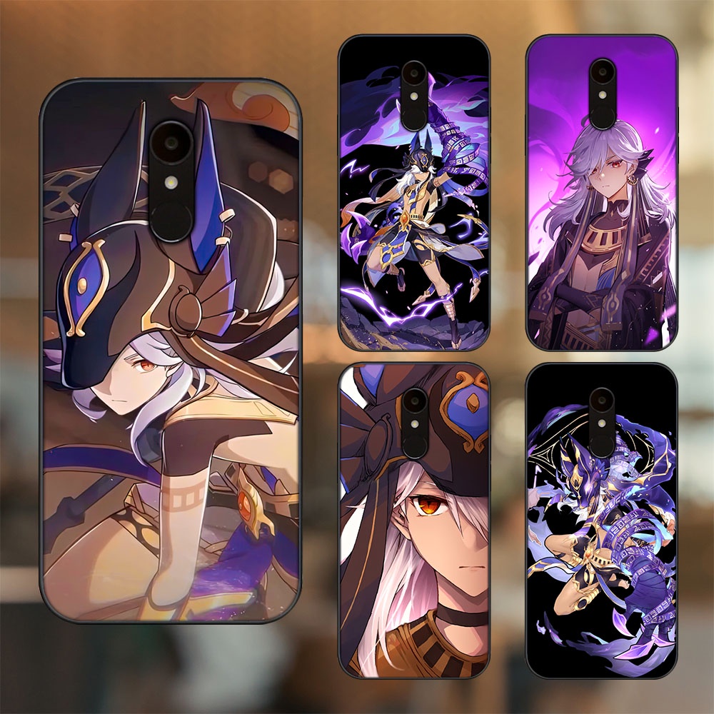 Ốp lưng Xiaomi Redmi 5 viền đen in hình Cyno Genshin Impact