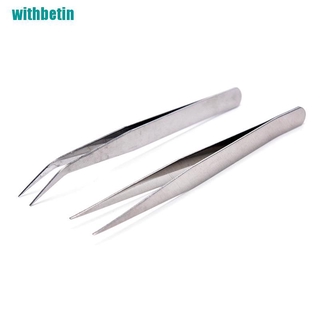 Set 2 Nhíp Gắp Khuỷu Tay Bằng Thép Không Gỉ Tiện Dụng