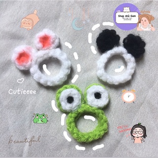 Nhẫn len Handmade nhiều mẫu xinh xắn