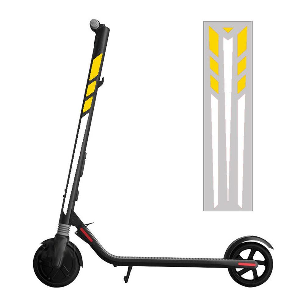 MYRONGVN 1 Bộ Miếng Dán Phản Quang 5 Màu Trang Trí Ván Trượt Điện Ninebot ES1ES2