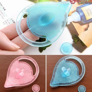 Miếng rửa mặt massage trị mụn đầu đen silicon