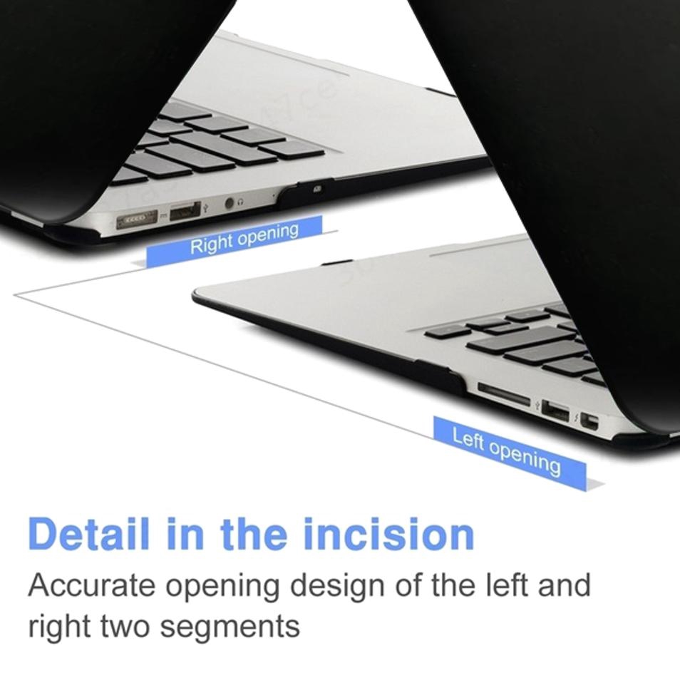 MacBook Air Case Mac Air New 12 A1534 13 Retina A1989 15 Retina A1398 Plastic Hard Shell Case Hollow Logo