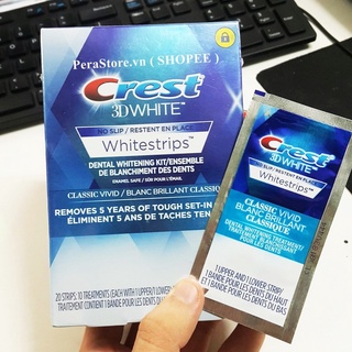 1 miếng dán trắng răng Crest 3D Whitestrips Vivid