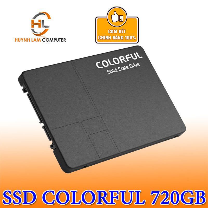 Ổ cứng SSD 720GB Colorful 2.5 inch SATA NWH Phân phối - bảo hành 3 năm