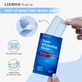 [HB Gift] Set 7 Miếng Dán Trắng Răng Halio Teeth Whitening Strip