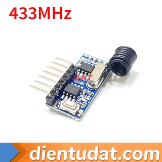 Mạch thu rf 433mhz học lệnh kd7