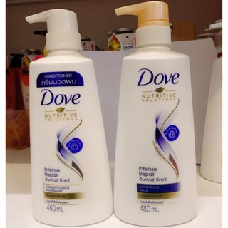 Gội và xả DOVE thái lan 480ml và 460ml