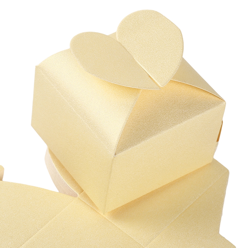 Set 50 Hộp Giấy Đựng Bánh Kẹo Hình Trái Tim | BigBuy360 - bigbuy360.vn