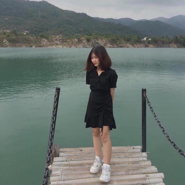 ĐẦM ĐEN RÚT DÂY EO