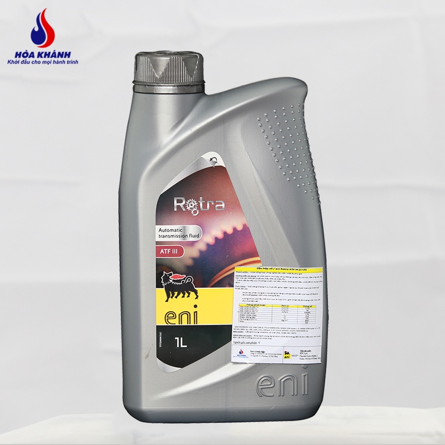 [Nhập khẩu chính hãng] Dầu Nhớt hộp số Ý eni Rotra ATF III (1 Lít)