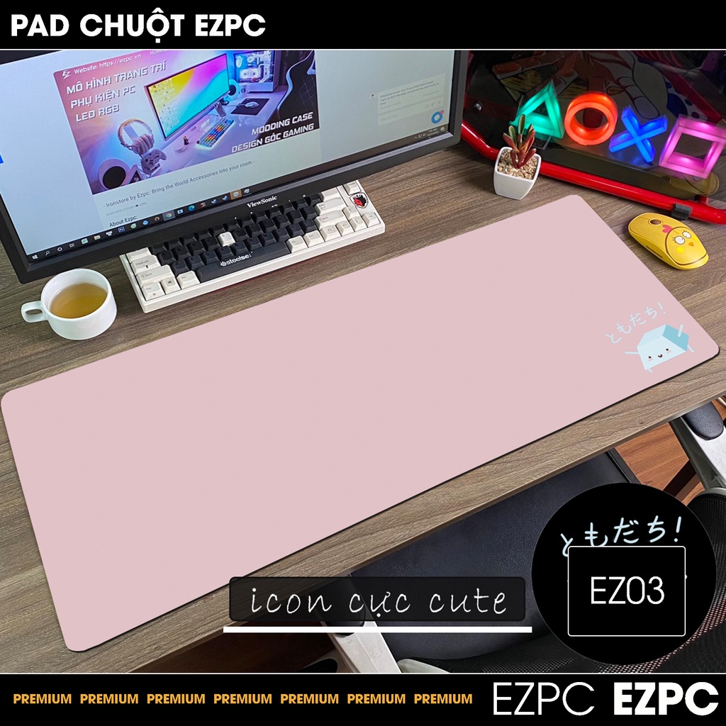 Miếng Lót Chuột, Pad Chuột Cỡ Lớn Chống Nước, Bàn Di Chuột Có Hình Anime Của Ez.market