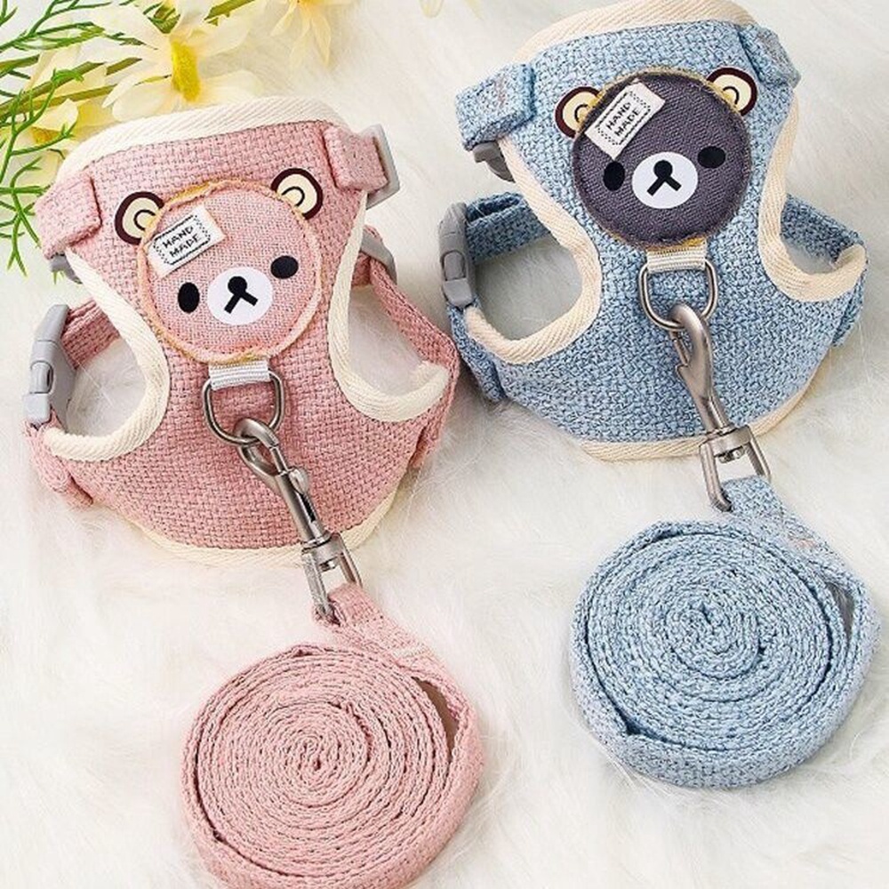 Dây Dắt Thú Cưng Hình Gấu Dễ Thương Dài 1M